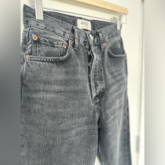 Agolde 90's Mid Rise Loose in Photogram Style #A069B-1157 - Picture 6 of 11